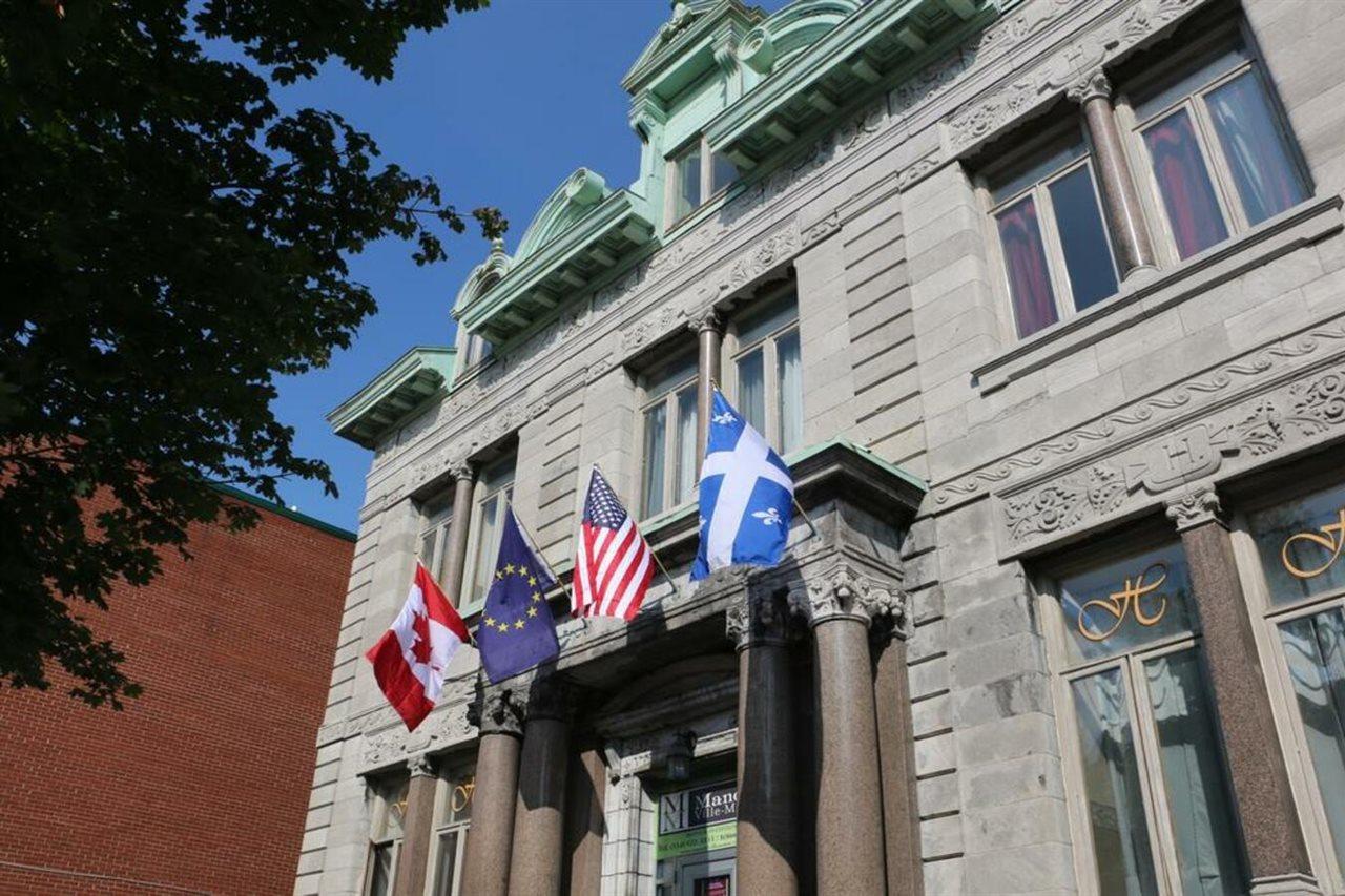 Hotel Auberge Manoir Ville Marie Montréal Exterior foto